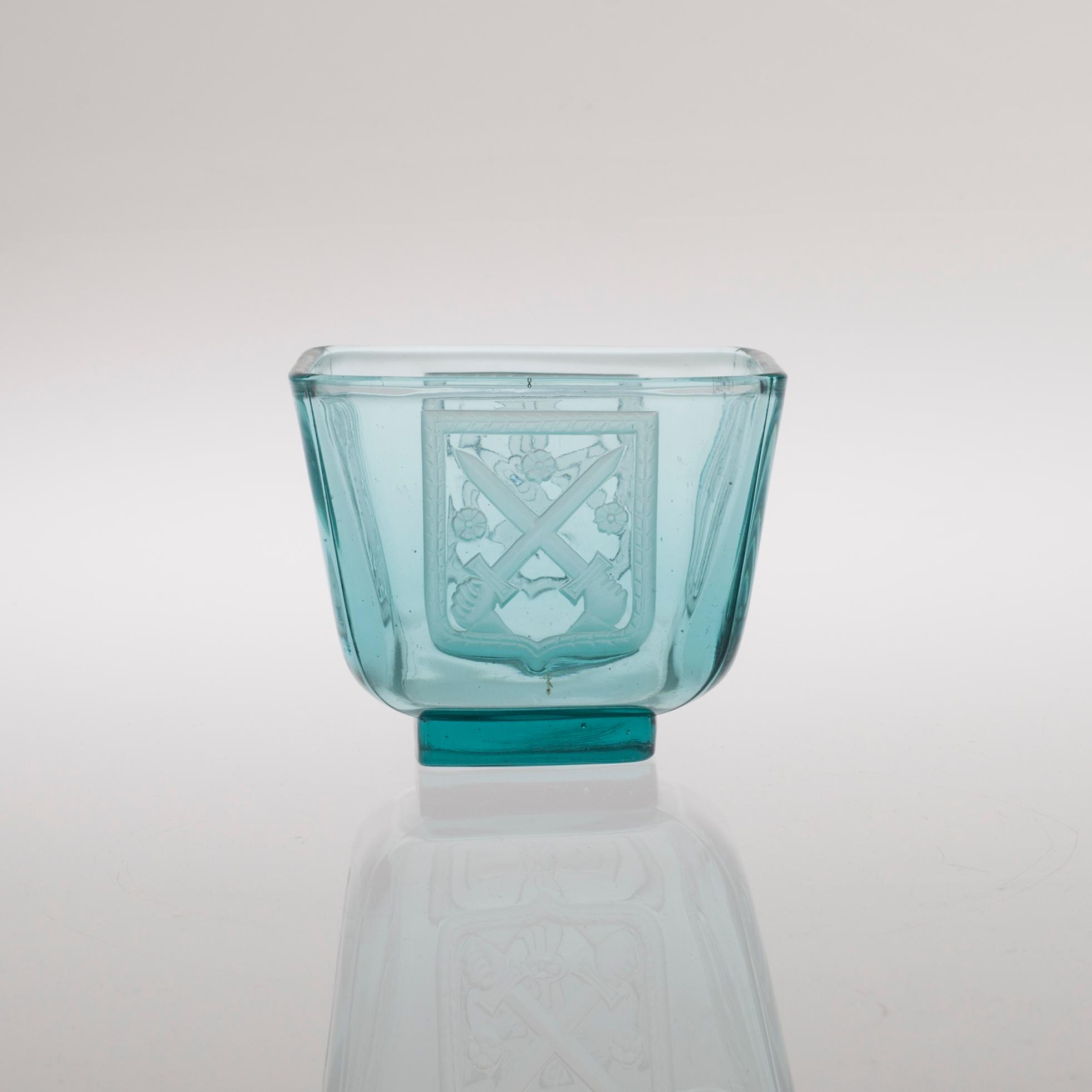 MALJA, lasia "Mottimalja" 1939-1940, Riihimäen Lasi Oy.