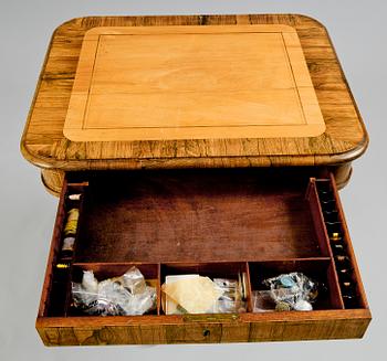 DAMARBETSBORD, senempire, 1800-talets andra hälft.