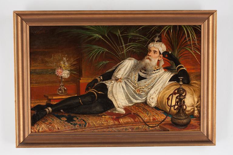 Egisto Sarri, Man on a divan.