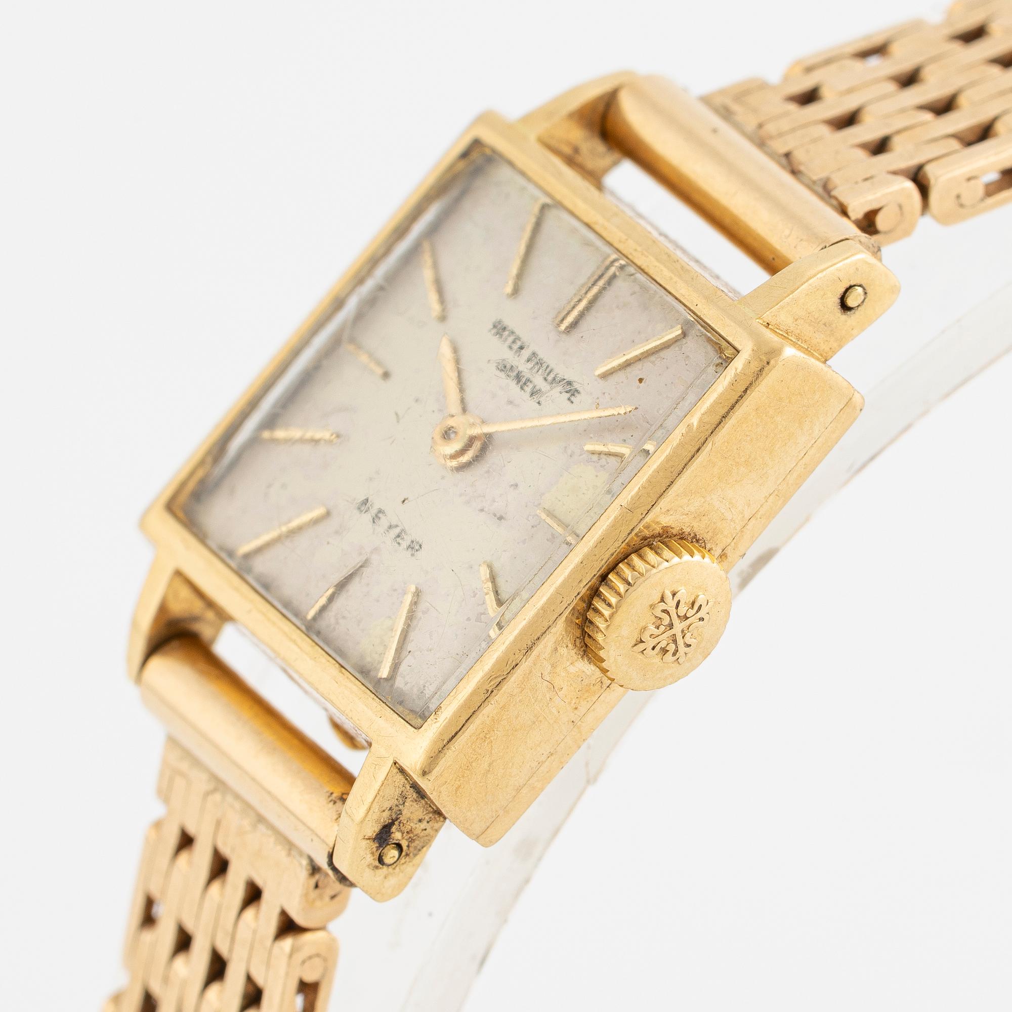 Patek Philippe, "Beyer", wristwatch, 16.5 x 18 mm.