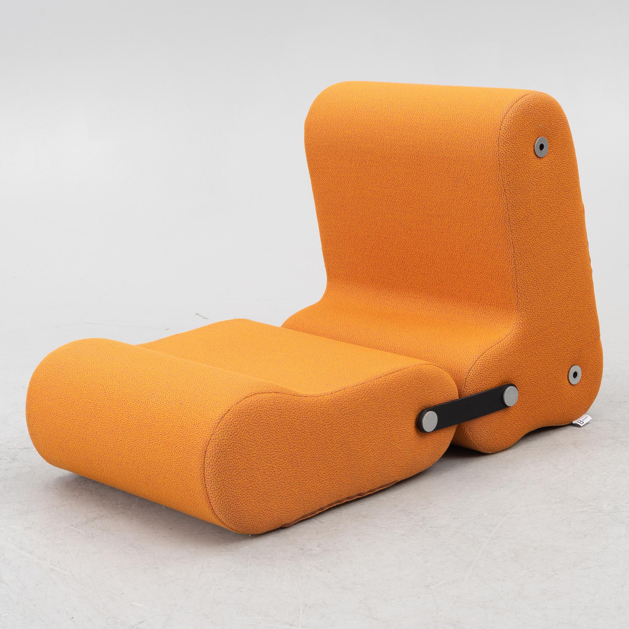 Joe Colombo, a 'Multichair' lounge chair, B-Line, Italy.