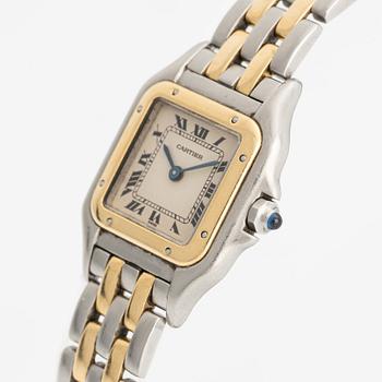 Cartier, Panthère, armbandsur, 21,5 x 21,5 (30) mm.