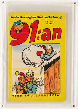 SERIETIDNING, 91:an No 1, 1956.