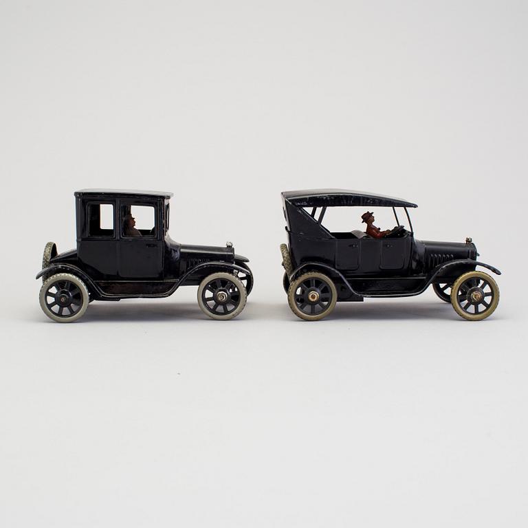 BING WERKE, 2 stycken Ford, Tyskland, 1920-tal.