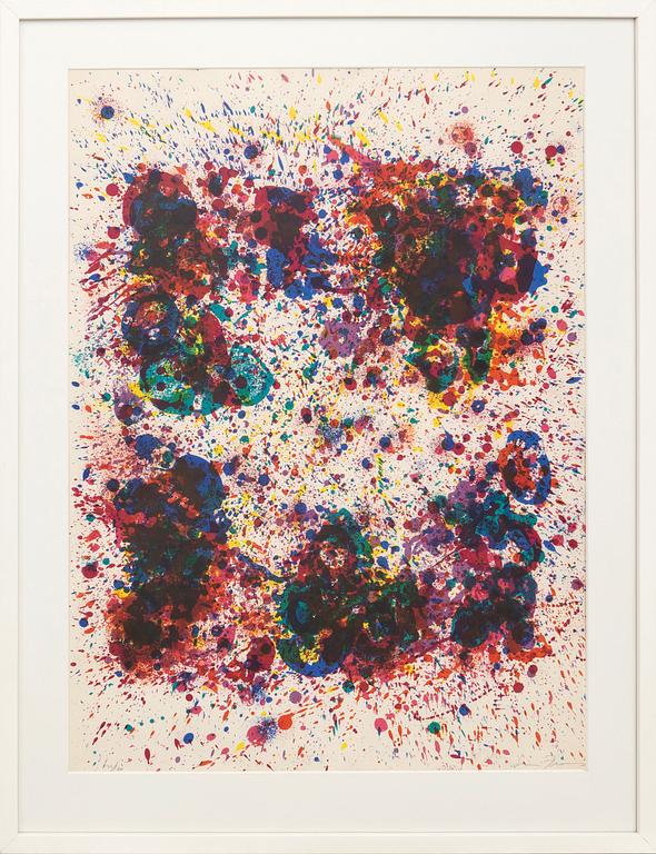 Sam Francis, "Spun for James Kirsch (L. S3)" 1972.