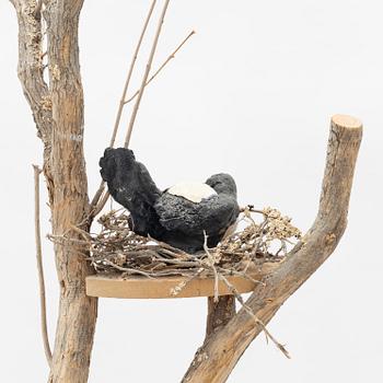 Henrik Allert, sculpture, stoneware, signed.