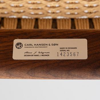 Hans J. Wegner, Armchair, "CH25", Carl Hansen & Søn, Denmark, circa 2020.