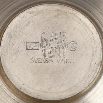 LJUSSTAKAR, 1 par, tenn, GAB, Stockholm 1951.