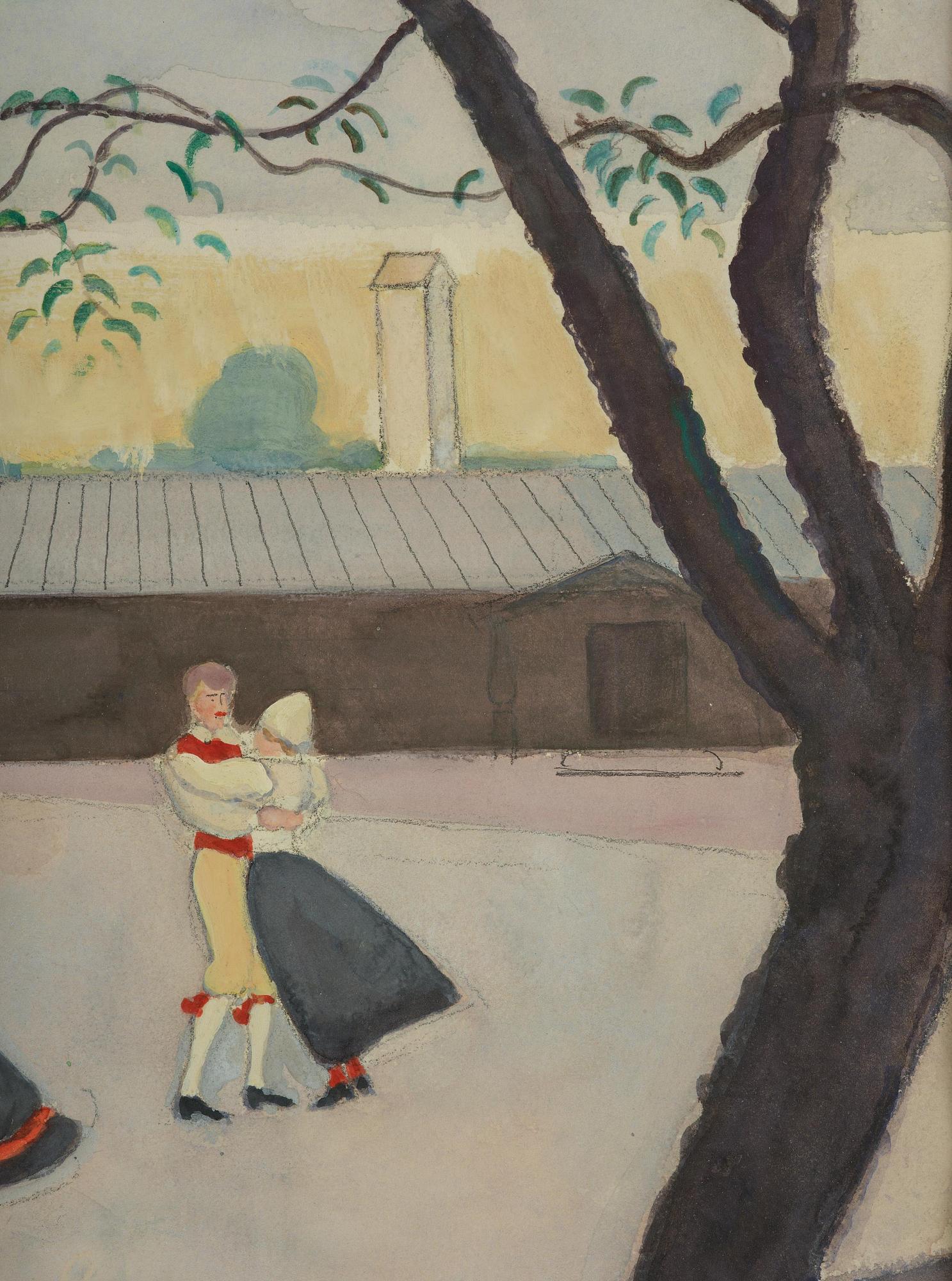 Einar Jolin, Midsummer Dance at Skansen, Stockholm.