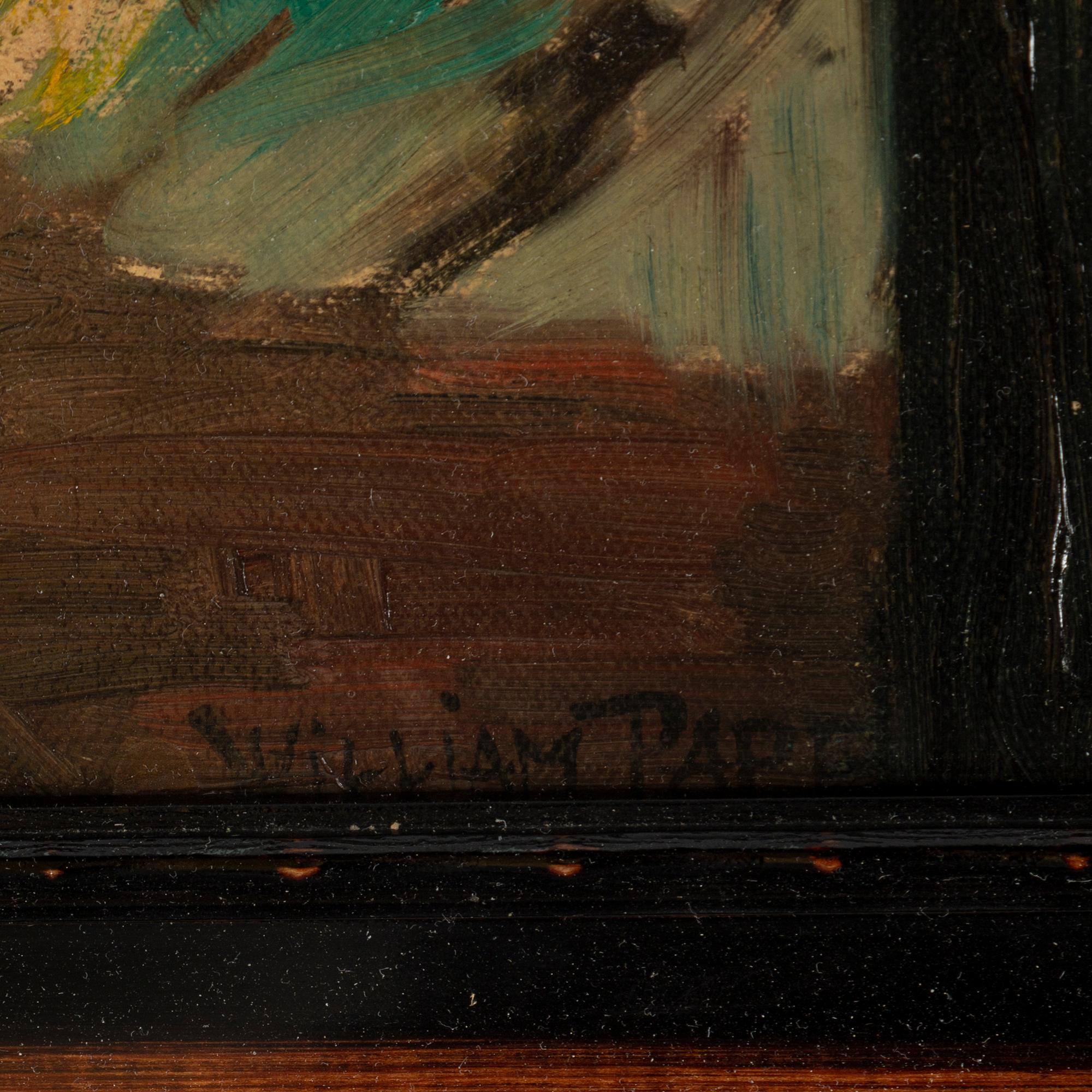 WILLIAM PAPE, oil on panel, signed William Pape.