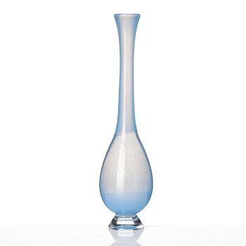 Sven Palmqvist, fyra delar, glas, Kraka, Orrefors 1940-50-tal, nr 34, 170, 359 samt en osignerad.