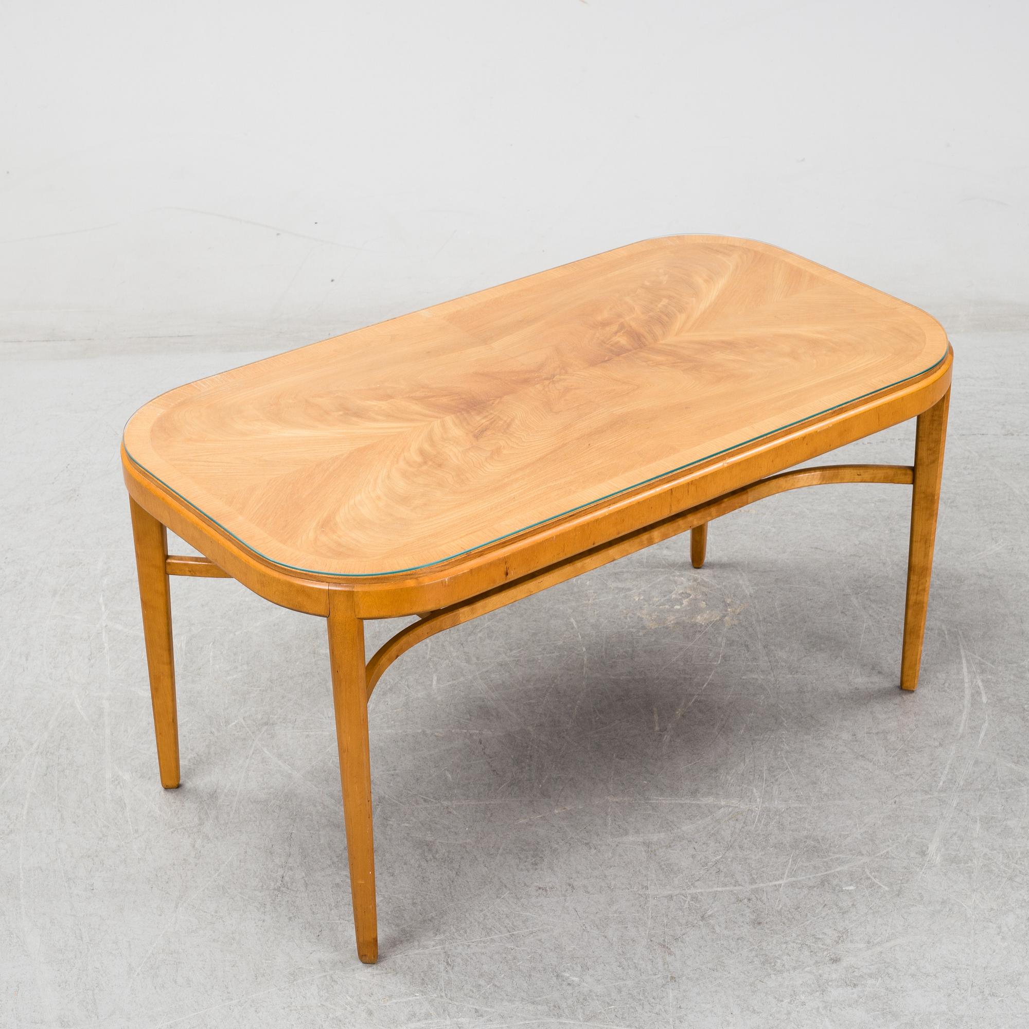 A coffe table, mid 20th century.