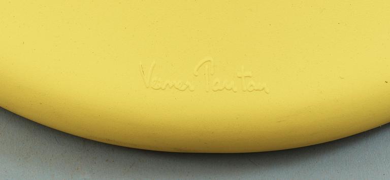 STOLAR, ett par, "Panton chair", Verner Panton för Vitra, formgivna 1960.