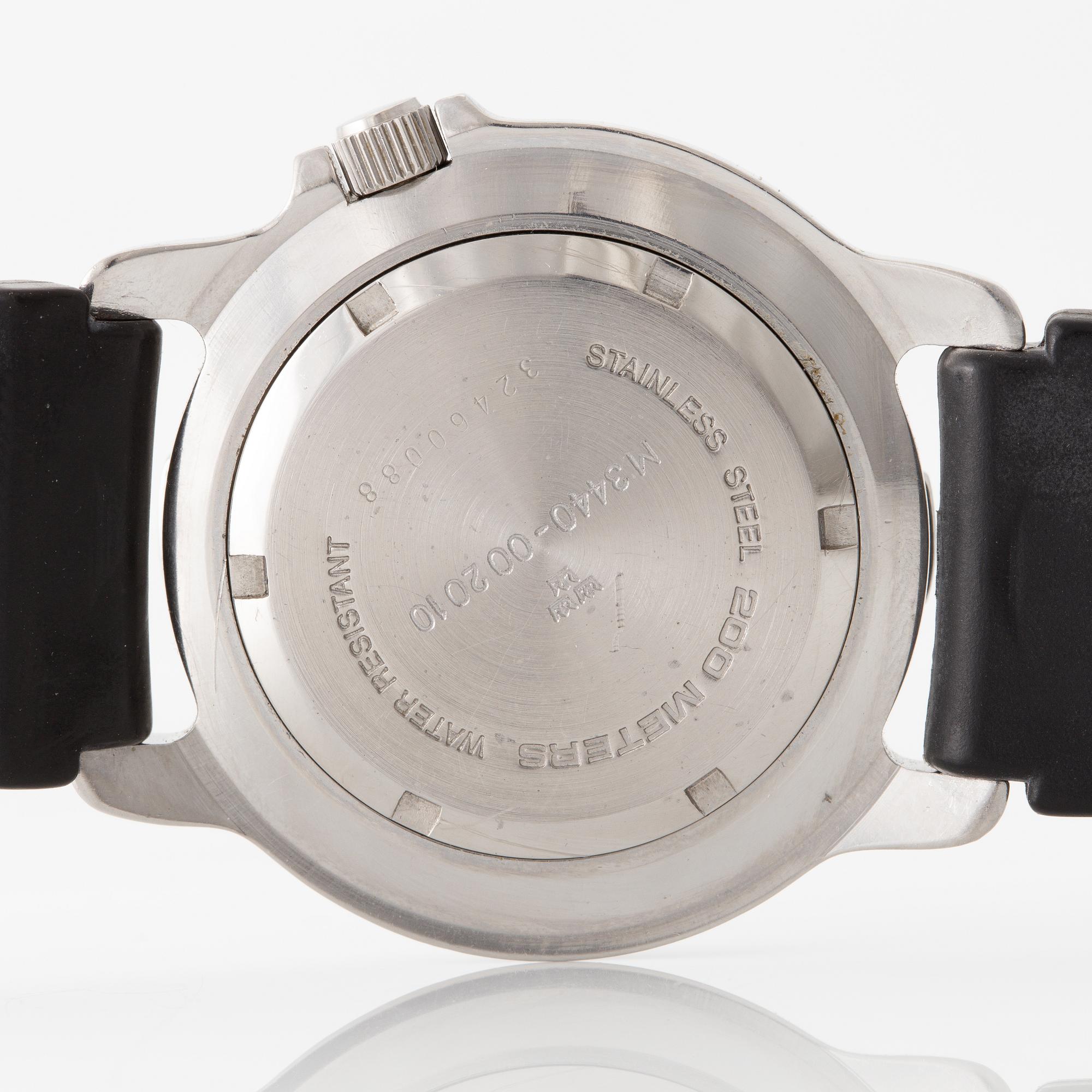 Poseidon, "Tre Kronor", wristwatch, 42 mm.