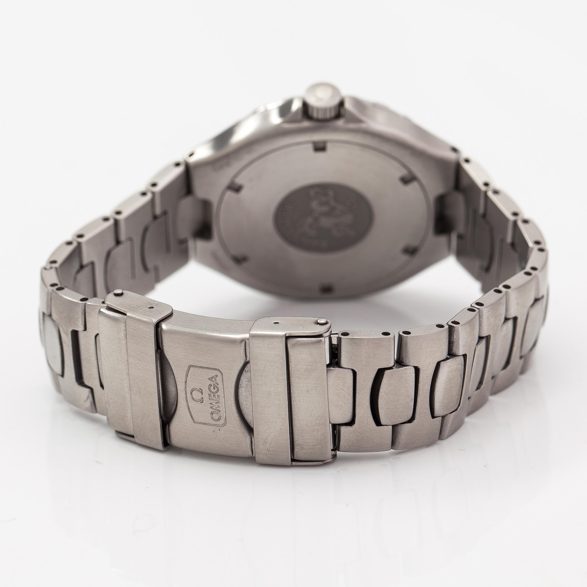 Omega, Seamaster, 200m, wristwatch, 38 mm.