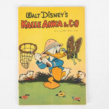 Comic book, "Donald Duck & Co" No. 5, 1949.