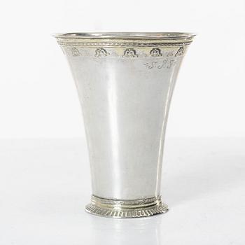 Henrik Norin, a silver beaker, Norrköping, 1775.