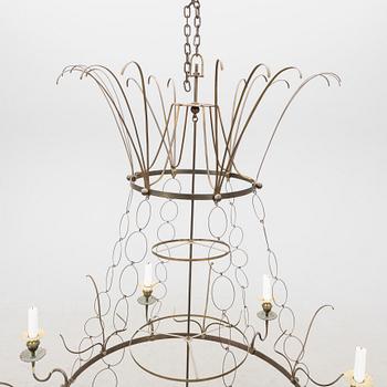A 20th century chandelier.