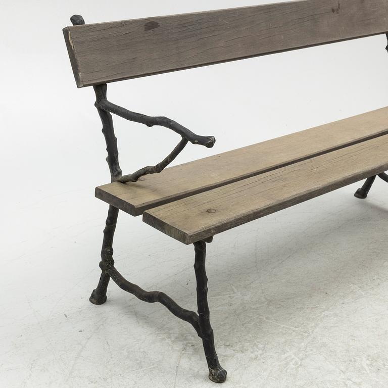 Trädgårdssoffa, tidigt 1900-tal.