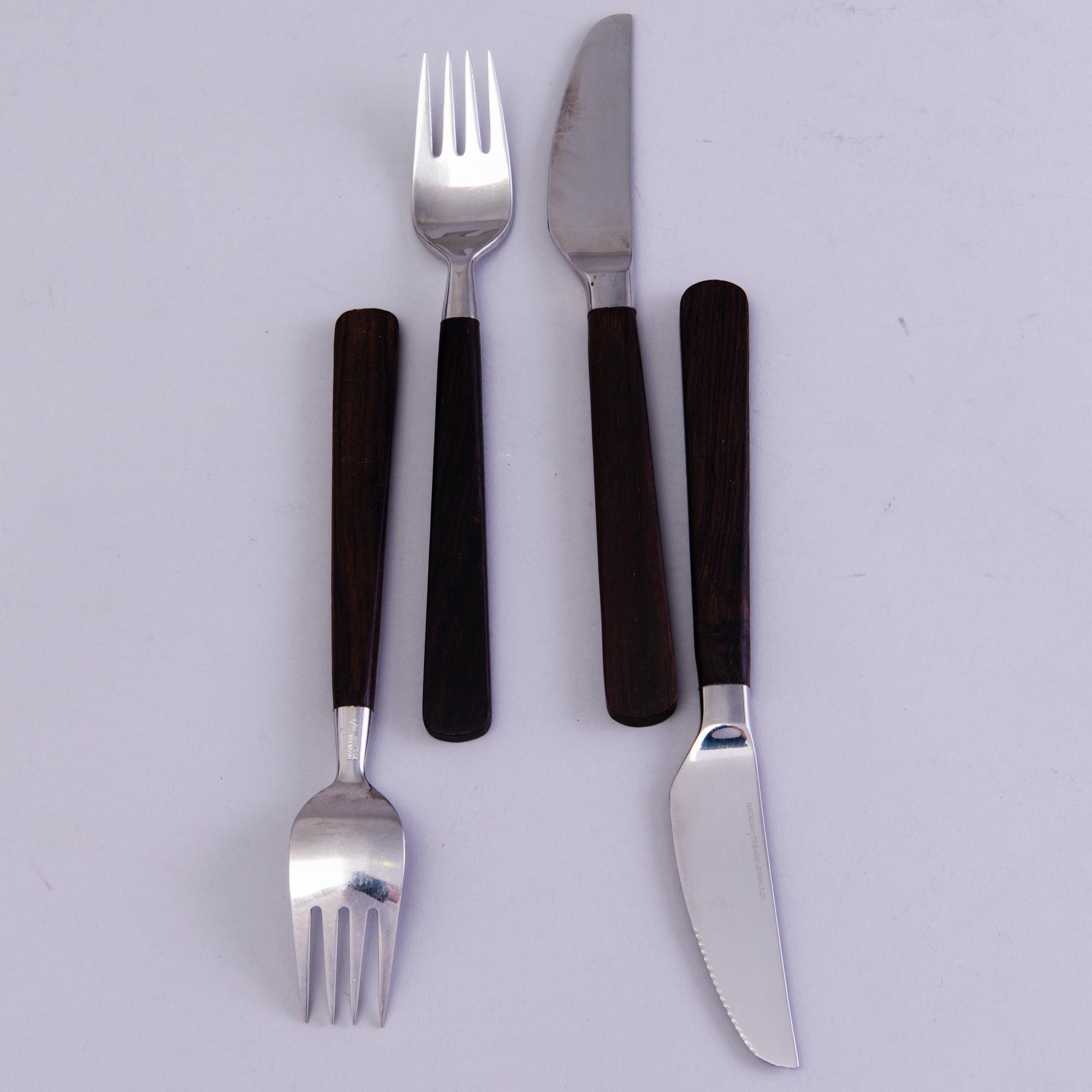 BERTEL GARDBERG, BESTICKUPPSÄTTNING, 29 delar, "Lion de Luxe", Hackman, Finland.