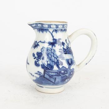 A Chinese blue and white miniature creamer 19th century.