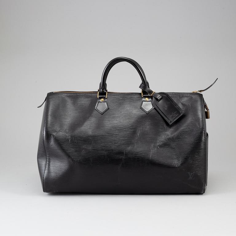 LOUIS VUITTON, 'Speedy 40 Epi'.