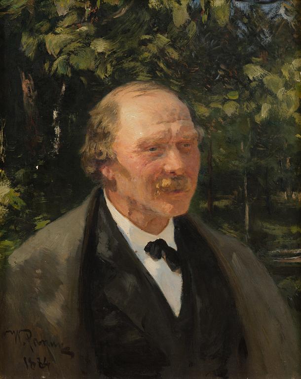 ILJA REPIN, PORTRÄTT AV A.G. BIELOPOLSKIY.