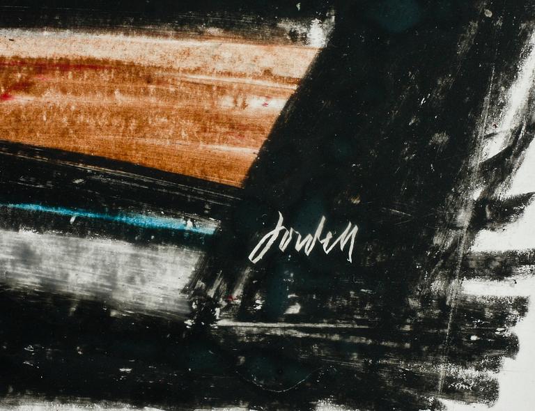 IVAN JORDELL, pastell, sign.
