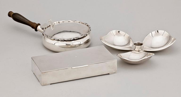 PARTI SILVER, 3 delar, Mexico, 1900-tal. Vikt tot ca 1410 gr.