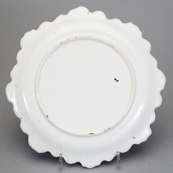 TERRIN MED FAT, flintgods. Omkring 1900.