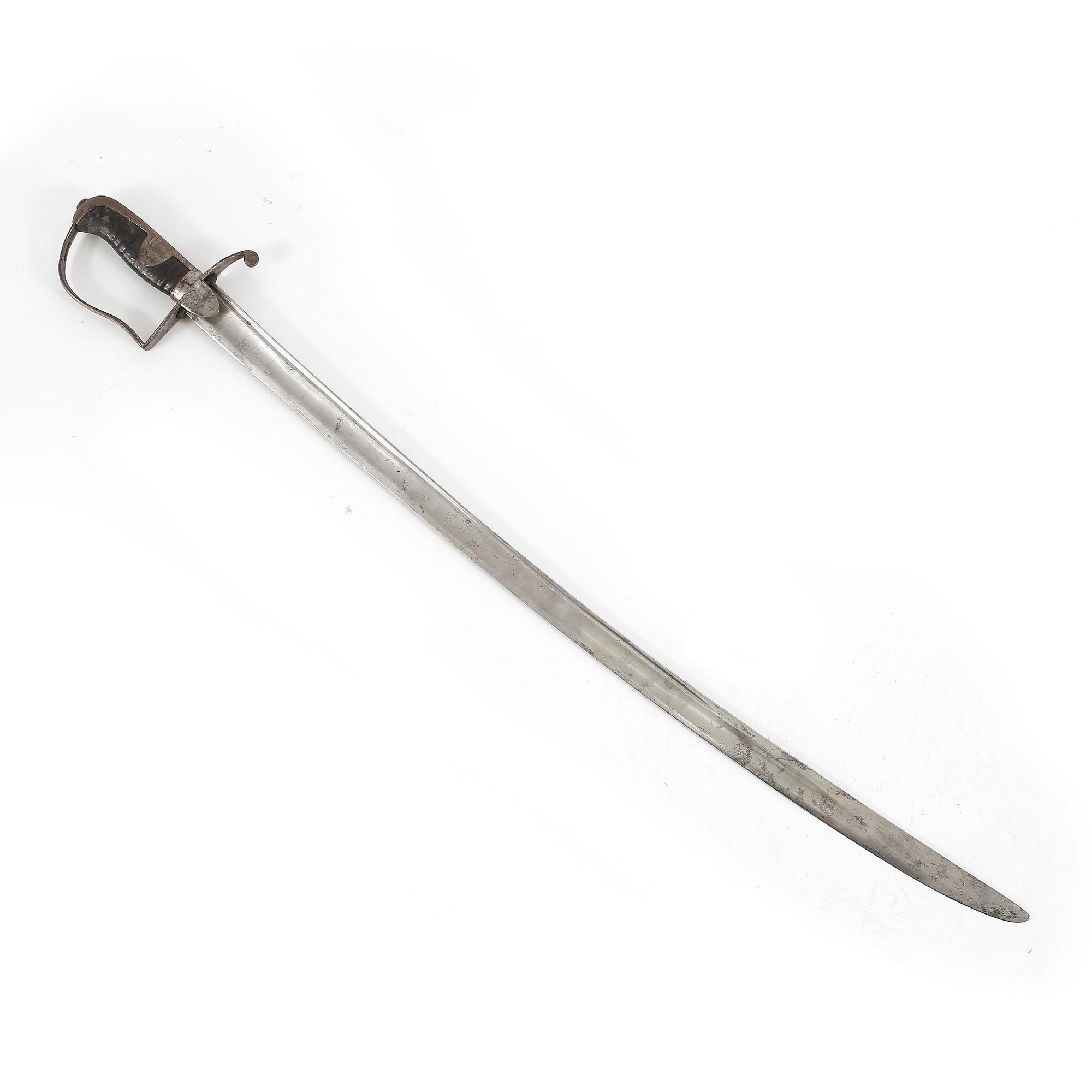 SABEL, för artilleriet, m/1831, Sverige.