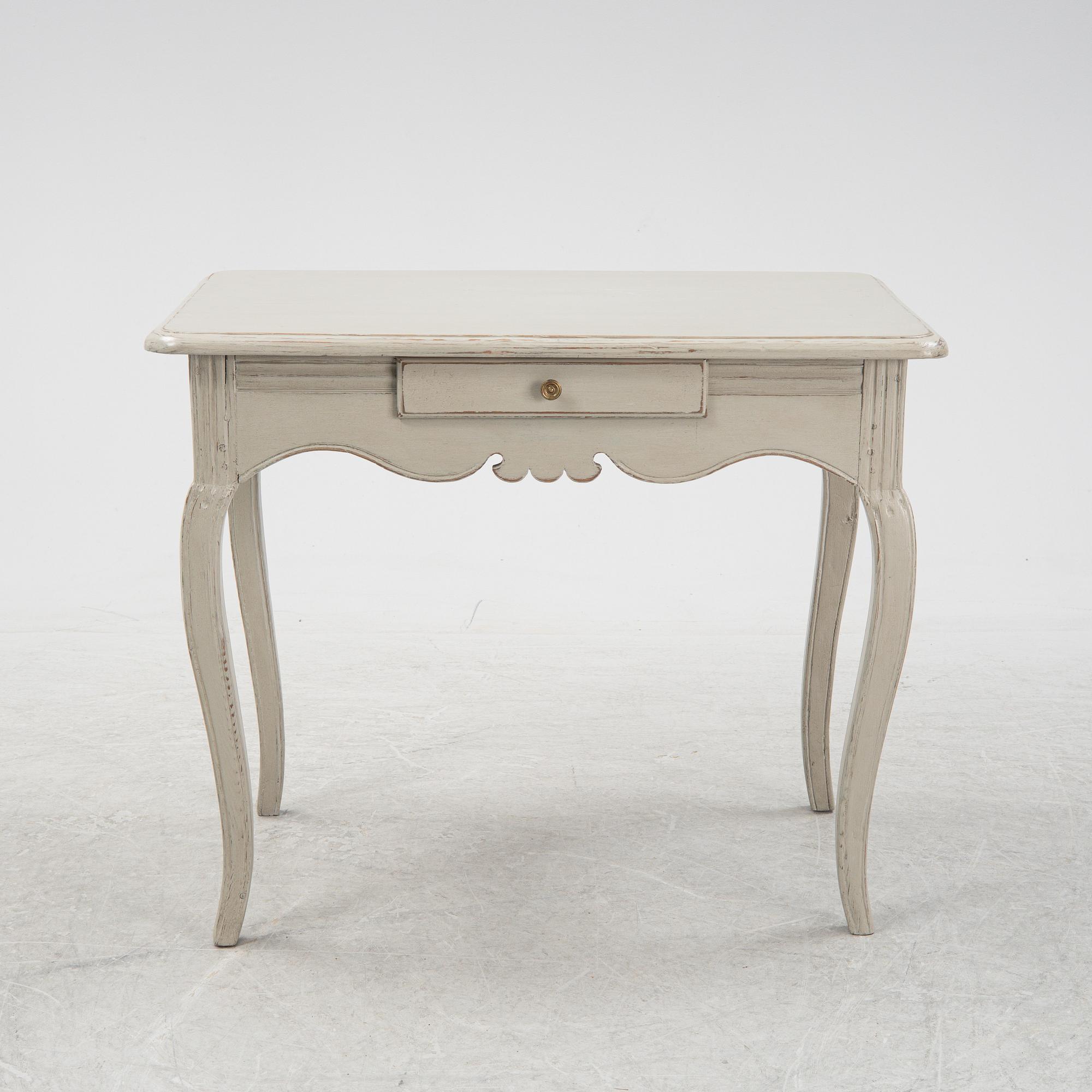 Skrivbord, provinsarbete, 1700/1800-tal.