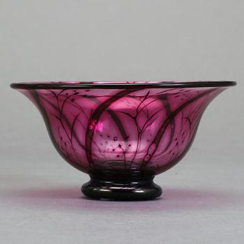 SKÅL, glas, graal, Eva Englund, Orrefors, signerad.