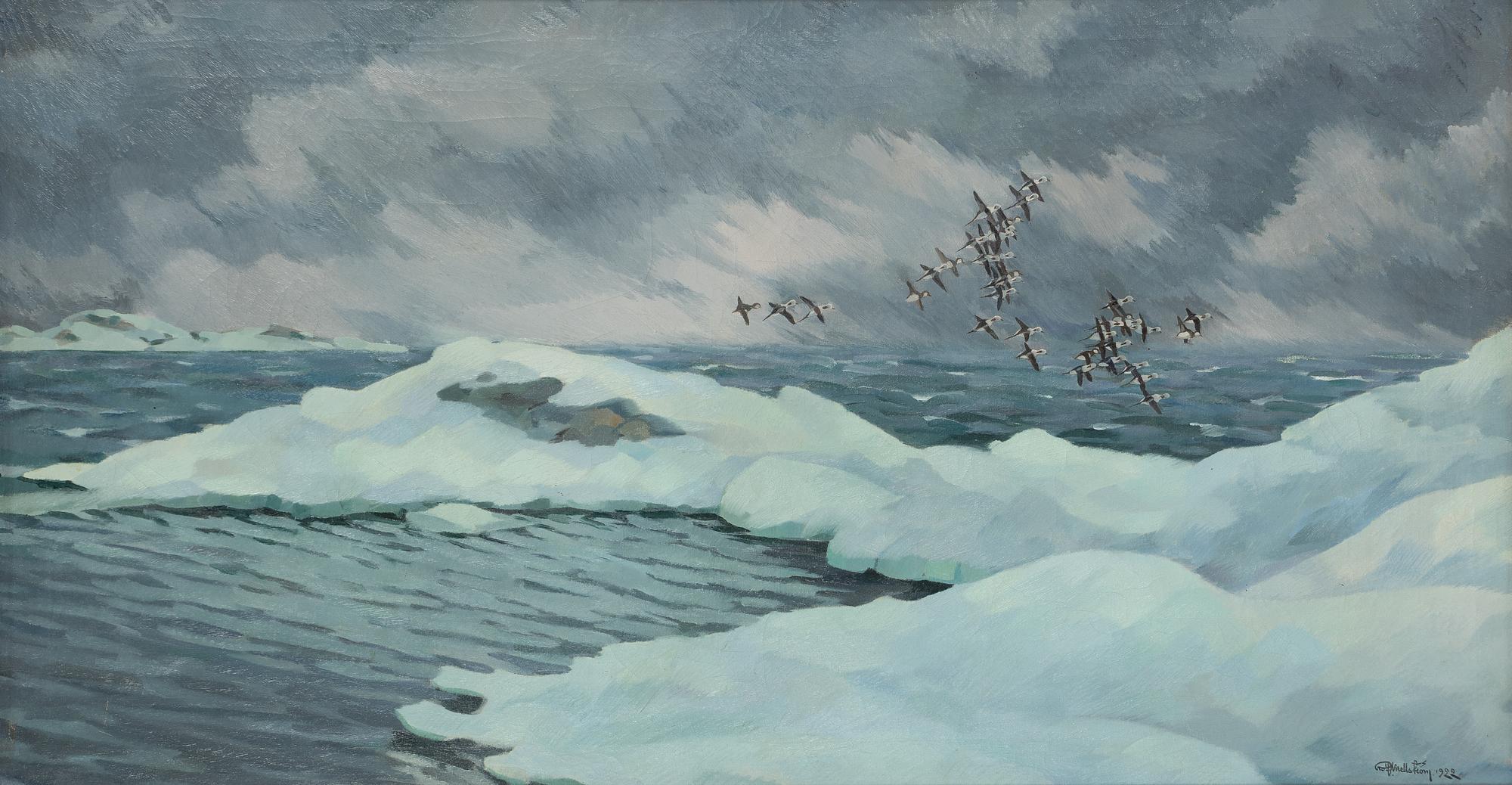 Rolf Mellström, Sea Bird in Flight.