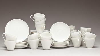 KAFFESERVIS, 26 delar, porslin, Rosenthal.