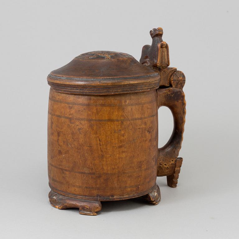 A TANKARD, Norway, 18th/19th century.