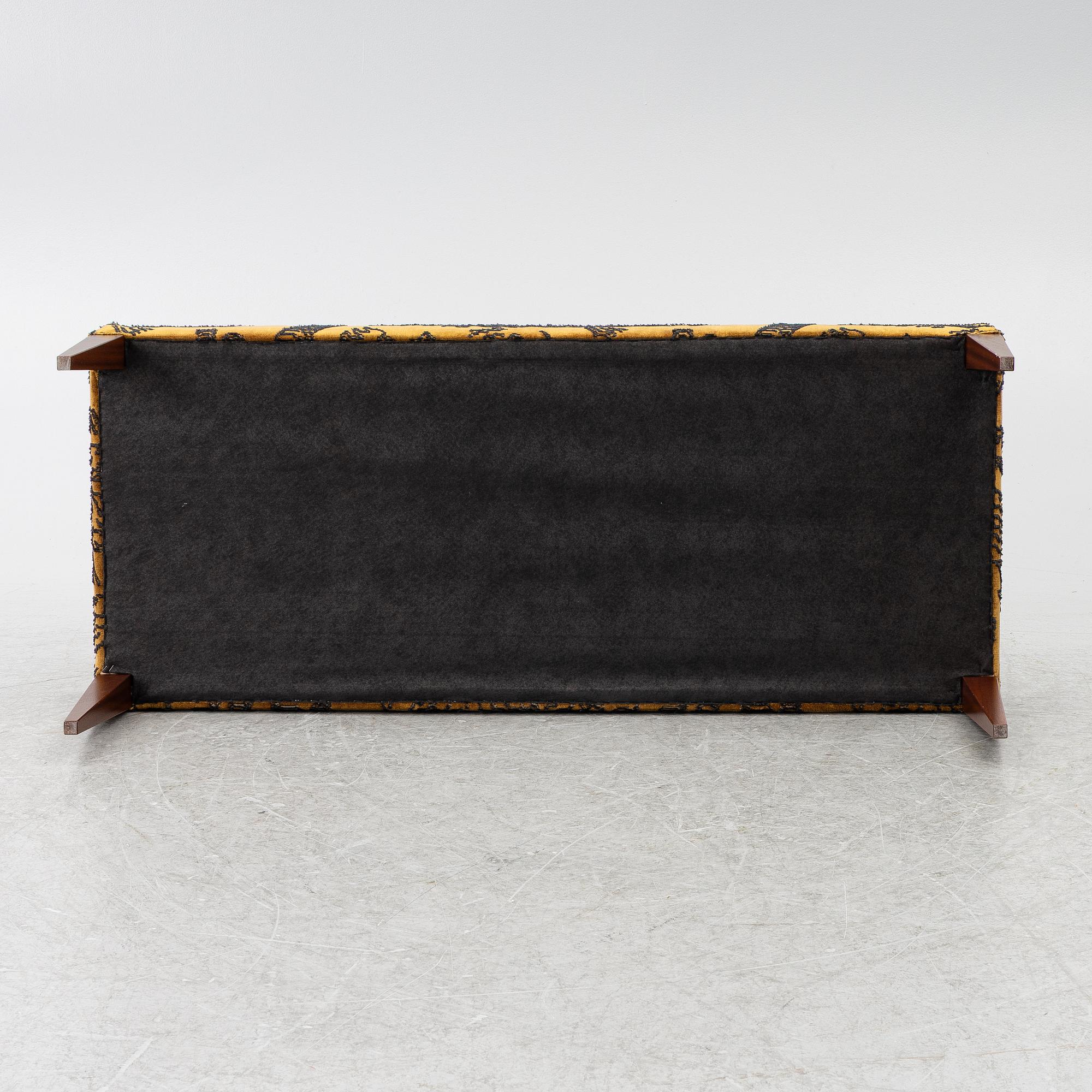 Josef Frank, a 'E8' bench, Svenskt Tenn, Sweden.