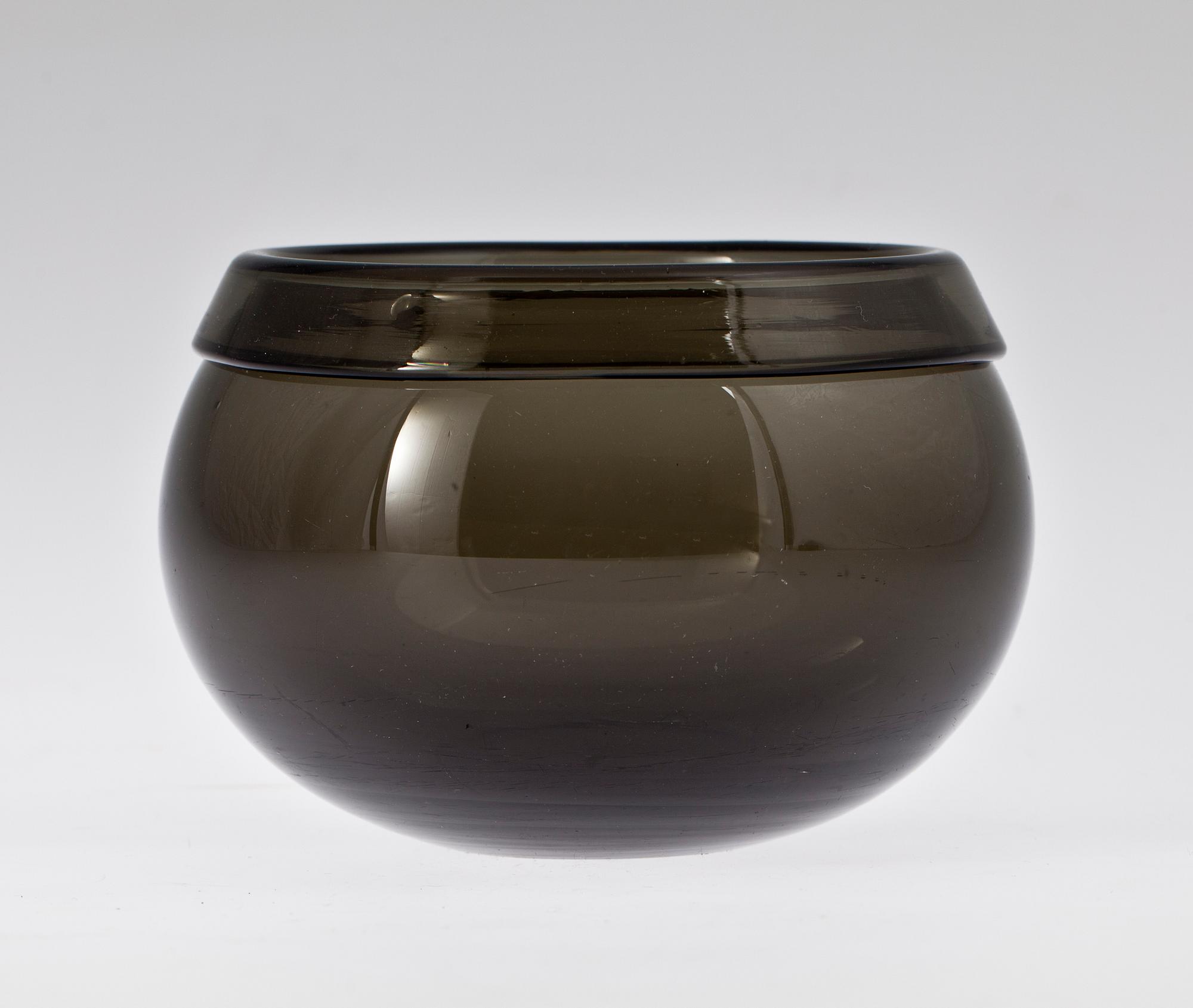 SKÅL, glas, Timo Sarpaneva, Iittala, sign, 1950/60-tal.