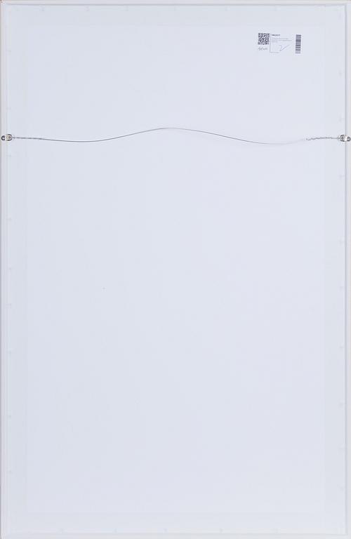 Christo & Jeanne-Claude, offset in colours with textile application, signed.