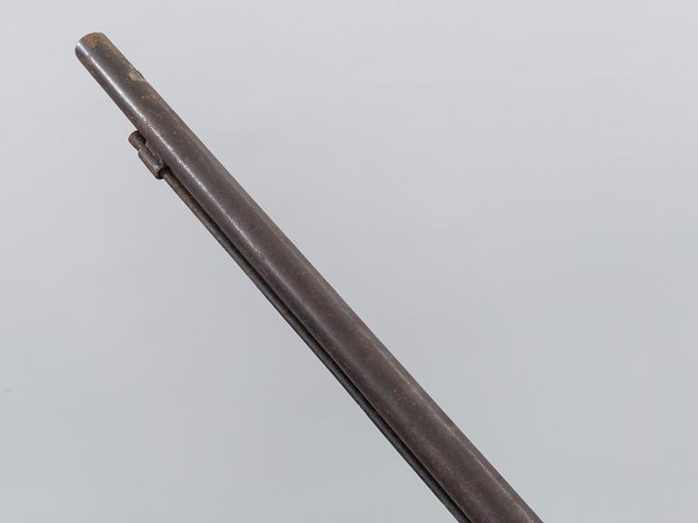 A rifle, 19th century,