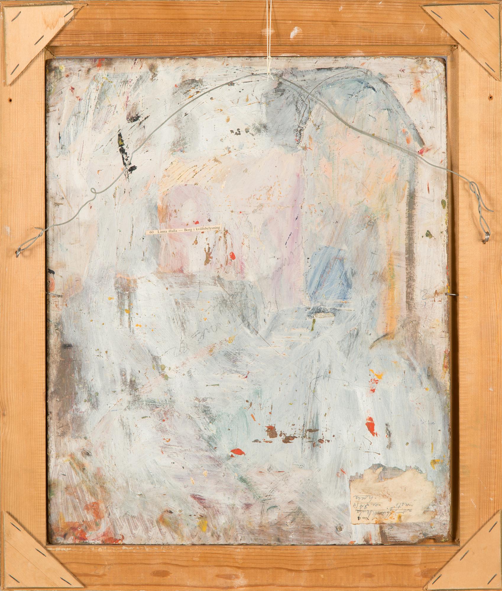Mauno Markkula, oil on board, signed.