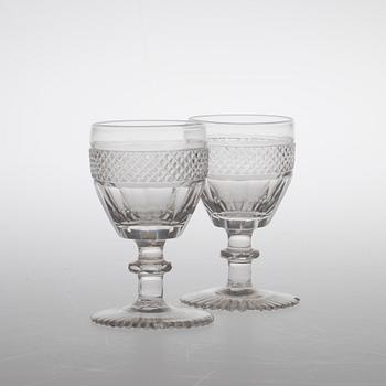 STARKVINSGLAS, 12 st, 1800-talets slut.