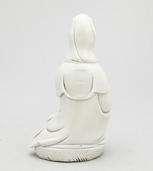 FIGURIN, blanc de chine, Kina, troligen sen Qing dynasti.