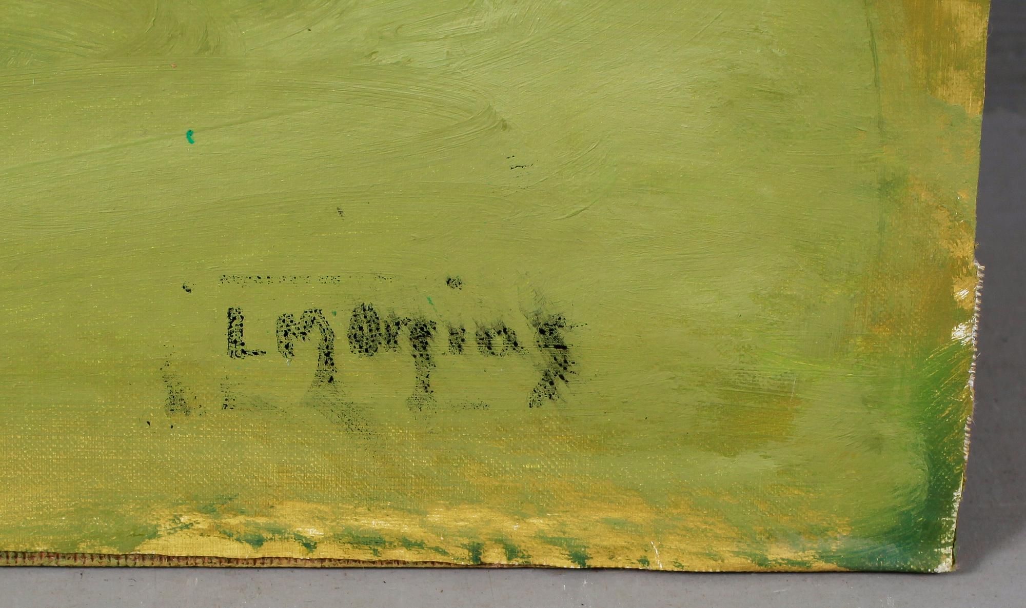 IVAR MORSING, oil on canvas, signed.