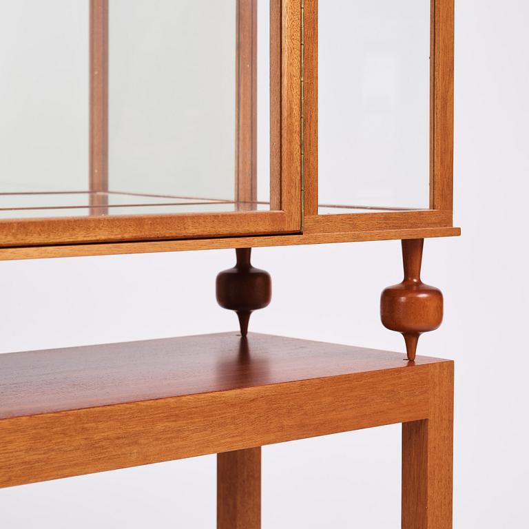 Josef Frank, a model 2077 showcase cabinet, Svenskt Tenn, Sweden, post 1985.