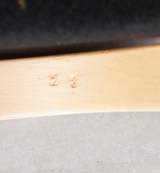 KARMSTOLAR, 1 par, modell 45, Alvar Aalto, Artek, Finland.