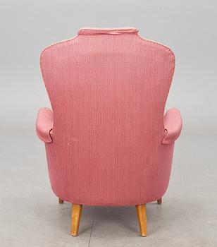 FÅTÖLJ, "Farmor", Carl Malmsten.