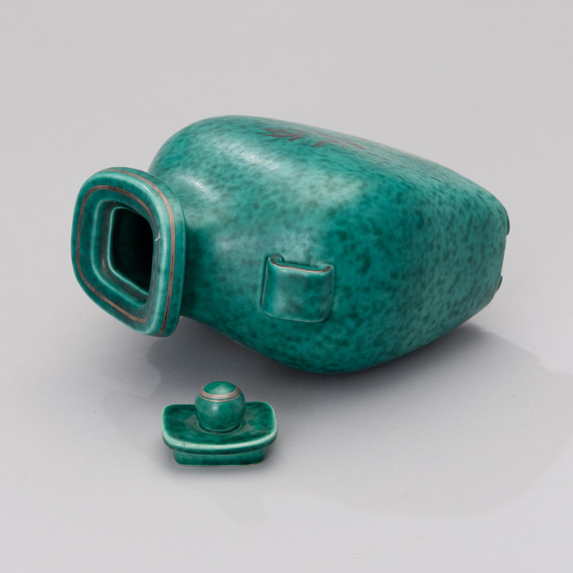 WILHELM KÅGE, urna, stengods, Argenta A22, Gustavsberg.