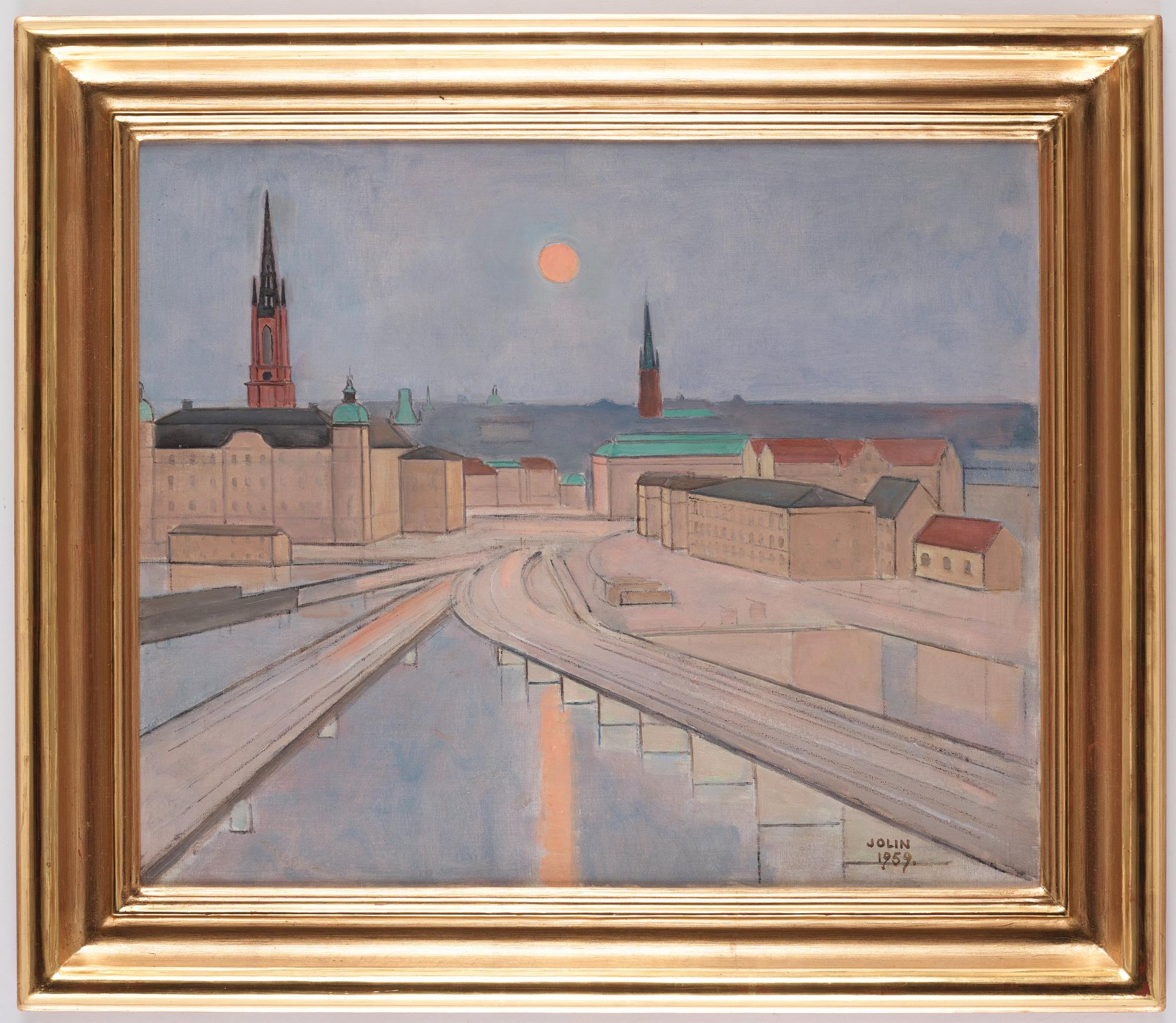 Einar Jolin, Moonlight over Stockholm.