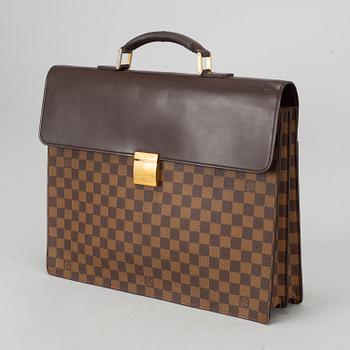 LOUIS VUITTON, "Damier Ebene Altona", portfölj.